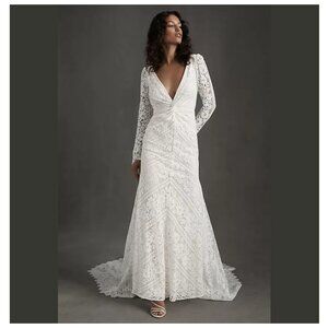 BHLDN Rish Carina wedding gown